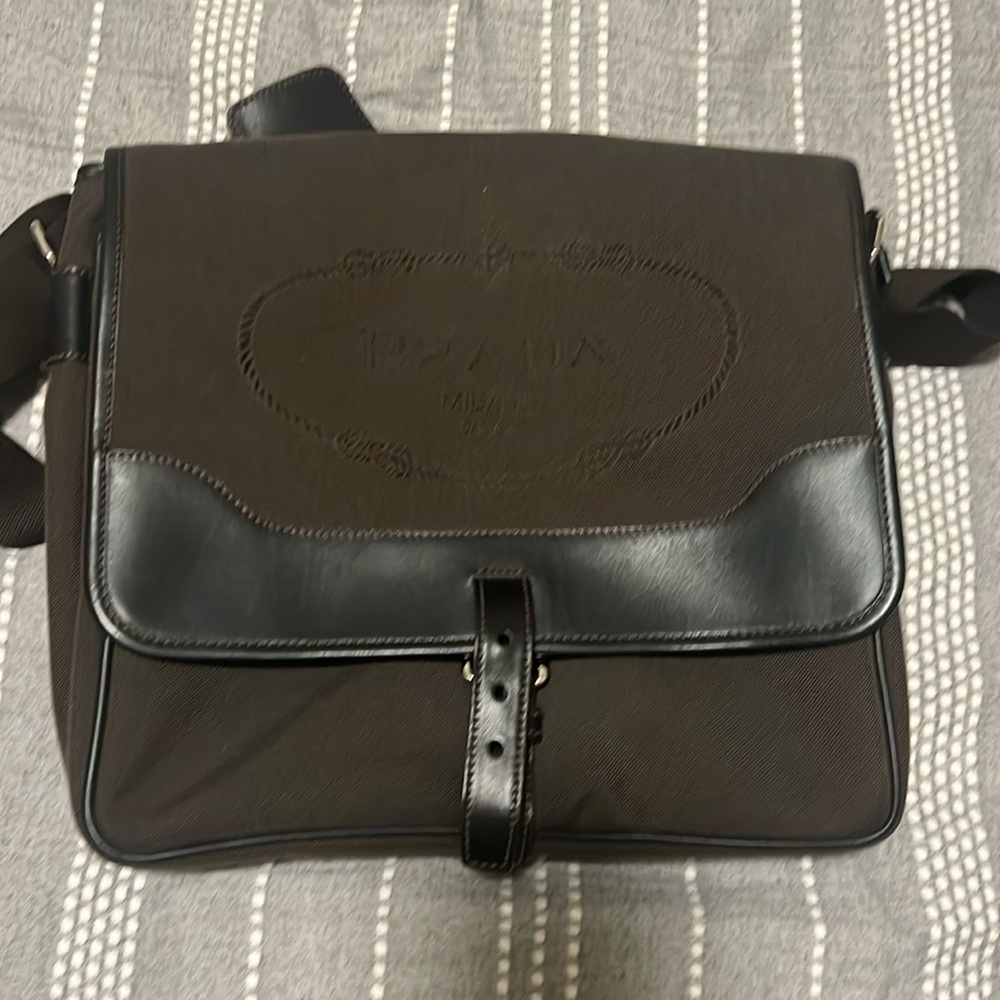 Brand new Prada messenger bag, unused in pristine condition